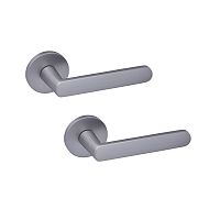 Ручки на розеті GAVROCHE Thallium (Z33) MSCB італійський сатин